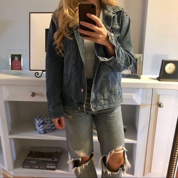 Forever 21 jean jacket sz S - Picture 6 of 8